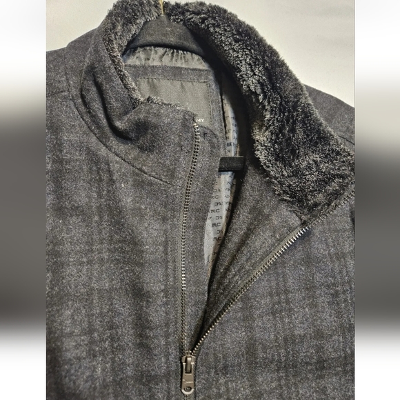 Marc Anthony Men’s Wool Plaid Jacket Coat XL - Picture 4 of 16